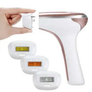 Mini Machine Portable d'épilation permanente indolore, pour le visage et le dos, maillot, pour les jambes, sans douleur, avec Logo personnalisé, 1 pièce