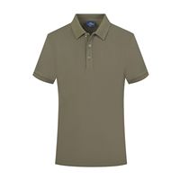 Kaos Polo Lengan Pendek Katun Murni yang Dapat Disesuaikan untuk Seragam Kerja Perusahaan dengan Cetak Logo untuk Penggunaan Promosi
