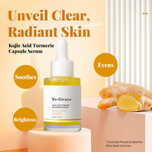 Kojik asit zerdeçal anti-kırışıklık dengeleyici dengeleme kapsül Serum Niacinamide hidrasyon yüz sorunlu cilt gözenek rahatlatır - Product Image 2