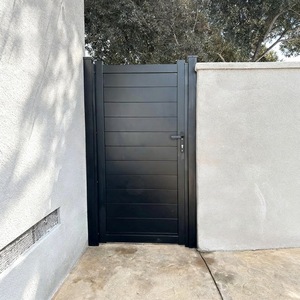 Portail métallique industriel Australie, sécurité accordéon, coulissant automatique, battant, design 3D, taille personnalisée, revêtement poudré, clôture de sécurité - Product Image 2