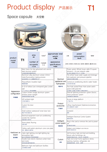 Casa Prefabricada de Acero de Lujo Tipo Cápsula Espacial 2026, Duradera, para Sala de Estar, Cocina, Baño, Proveedor de Casas Prefabricadas - Product Image 3