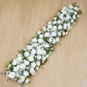 Centros de Mesa con Rosas Blancas de 200 cm para Decoración Floral de Mesa Principal en Bodas de Estilo Minimalista - Product Image 6