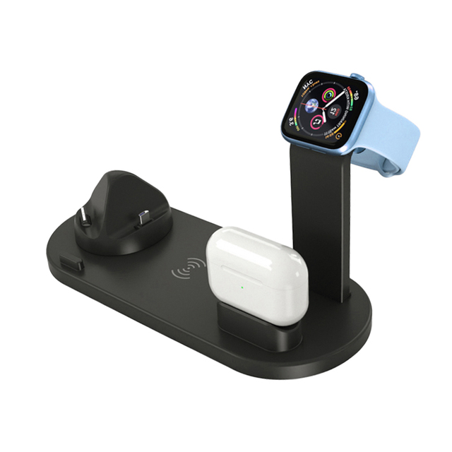 15W 20W 4 in 1 Multi Chargeur PD Fast Charger Stand Smartphone Mobile Phone Wireless Charger Charge Pad Charging Station