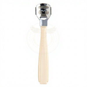 Cortacallos de Doble Cara de Acero Inoxidable de Lujo, Instrumento de Pedicura de QORVEX INSTRUMENTS para el Cuidado de los Pies - Product Image 1