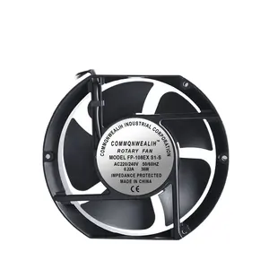 Ventilateur de refroidissement industriel à flux Axial 0,45 a 196CFM 120V 230V 380V 7 pouces FP-108EX S1-S 17CM 172x150x51mm 172 17251 AC