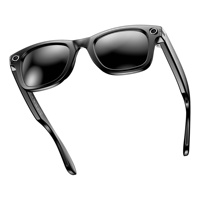Lunettes intelligentes avec caméra pour l'enregistrement photo et vidéo, reconnaissance de photos par IA ChatGPT, questions et réponses, traduction en direct, appels par écouteurs Bluetooth