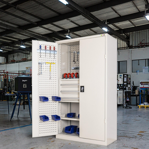 Armoire à outils en acier robuste Workzone, armoire à outils mobiles blanches, armoire à outils en métal robuste, nouvelle armoire à outils roulante de grande taille - Product Image 2