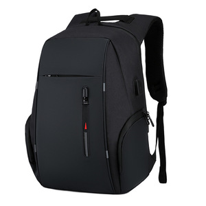 Mochila para Portátil con Puerto USB, 20-35L, para Viajes de Negocios, Unisex, Color Sólido, Compartimento para Ordenador, Asa Suave - Product Image 4