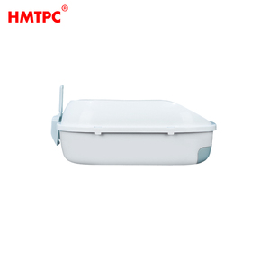 Accessoire de litière pour <span class=keywords><strong>chat</strong></span> en plastique de qualité supérieure, confortable, semi-ouvert, anti-éclaboussures, avec <span class=keywords><strong>filtre</strong></span>, facile à nettoyer, adapté à l'utilisation avec des tapis absorbants - Product Image 4