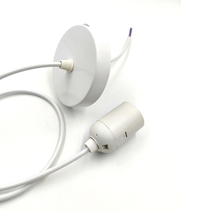 Portalámparas de 10 CM E 27 Portalámparas de cuerpo de luz <span class=keywords><strong>Enchufe</strong></span> de cable Portalámparas de luz LED - Product Image 5