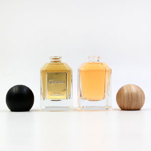 Flacons de parfum vides en verre transparent avec boîte, forme carrée ou rectangulaire, 20ml, 30ml, 50ml, pour femmes d'affaires du Moyen-Orient - Product Image 5