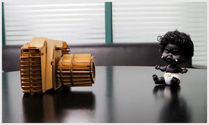 Unisex 3D Puzzle in <span class=keywords><strong>legno</strong></span> assemblato a mano gioco modello di fotocamera per <span class=keywords><strong>bambini</strong></span> giocattoli educativi e pratici per età da 5 a 7 anni - Product Image 3