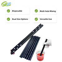 Bâtonnets mélangeurs de peinture de 8 et 12 pouces, outils manuels jetables pour le mélange et la teinture de peinture automobile