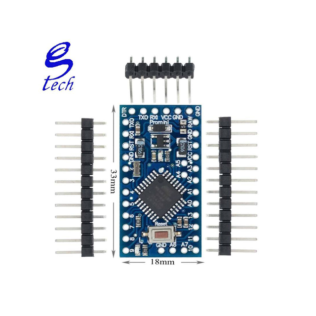 1pcs Pro Mini 328 atmega328p pro mini 328 Module Mini ATMEGA328 3.3V 8MHz Replace ATMEGA128