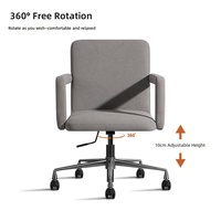 [En stock] Chaise de bureau ergonomique minimaliste en cuir haut de gamme pour le bureau, l'étude, la maison, les réunions - confortable et réglable