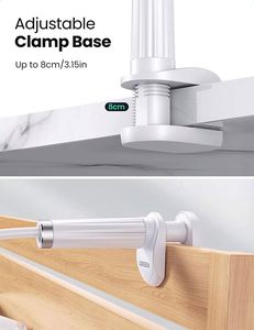 Ugreen cổ ngỗng Clip người giữ điện thoại cho giường bàn điện thoại di động núi linh hoạt lười biếng cánh tay dài kẹp - Product Image 4