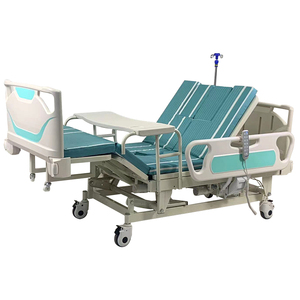 Venta directa de fábrica, cama de hospital médica Manual económica, buena para donación, precio bajo con dos manivelas - Product Image 5