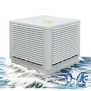 Low noise Axial Fan 220V industrial portable Air extractor Evaporative Commercial Air Coolers with 80L Water Tank