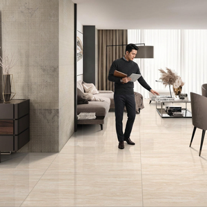 Modern Greens Glossy Glazed Porcelain Tiles 600x1200mm Luxury Marble Look Floor <b>Wall</b> Tiles For Villas - Product Image 6
