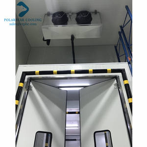 Puerta de tráfico oscilante de doble efecto de acero de color de cocina interior con bloque y ventana - Product Image 3