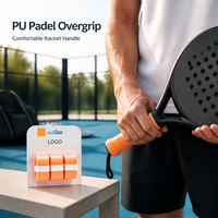 Fabricant OEM de surpoignées de padel, ruban adhésif pour raquette en PU avec logo personnalisé, usine de fabrication