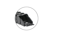 Pont Nylon CNC Câble Électrique Chaîne D'énergie En Plastique, JFLO Chine Fournisseur JE19Q Série, Type Facile