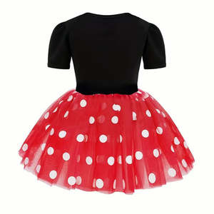 Robe tutu à pois inspirée de <span class=keywords><strong>Minnie</strong></span> Mouse, bandeau, tenues de cosplay pour filles, pour les fêtes d'anniversaire, Halloween, carnaval, enfants - Product Image 4