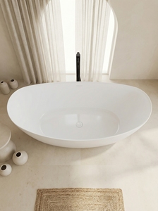 Baignoire autoportante Vietnam en acrylique et fibre de verre, sur mesure, OEM ODM, finition mate ou brillante, garantie 2 ans - Product Image 2