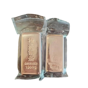 Barre de cuivre de haute pureté 99,9 %, barre de cuivre d'investissement à poids personnalisé - Product Image 2
