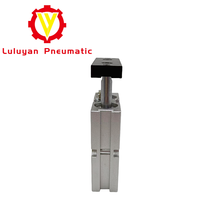 Cylindre pneumatique à double action en aluminium, mini-piston pneumatique, bloc de tête de cylindre pneumatique, pièces de rechange