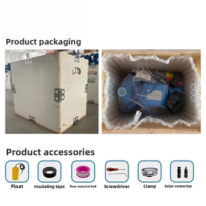 Pompa irigasi fotovoltaik aliran tinggi, pompa tanah tenaga surya dengan pegangan <span class=keywords><strong>CPM</strong></span>, pompa irigasi pertanian - Product Image 3
