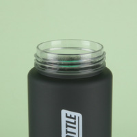 Type de paille 1 litre bouteille d'eau gobelet d'eau en plastique pour adultes étudiants bouteille de boisson avec paille bouteilles d'eau de sport en gros