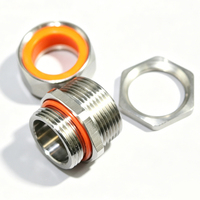 Presse-étoupe en acier inoxydable LKETECH, étanche IP68, résistant à la chaleur et à la corrosion, modèle LKM--M25 pour usage industriel
