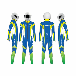 Traje de Carreras de Alta Calidad con Logotipo Personalizado, Cómodo y Transpirable, para Karting - Product Image 3