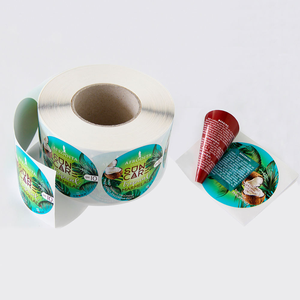 Autocollants multi-couches à décoller les plus vendus, en rouleau, étiquettes personnalisées imprimées pour bouteilles de boissons - Product Image 5