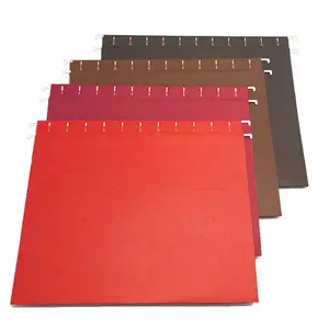 Chất Lượng Cao Thân Thiện Với Môi Tùy Chỉnh Logo Màu Xanh Lá Cây A4 Letter Size Treo Tập Tin Thư Mục 25-Pack Cho Trường Học Văn Phòng - Product Image 1