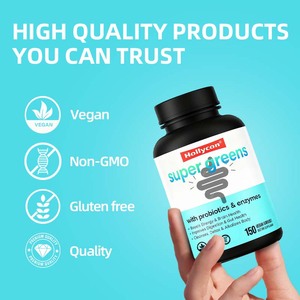 OEM kapsul Gelatin hijau organik kapsul pil hijau ISO suplemen kapsul untuk dewasa kapsul pelangsing dunia hijau - Product Image 5