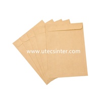 ZF150 A4 tipo bolsillo automático marrón papel Kraft carpeta de archivos Manila máquina para hacer sobres