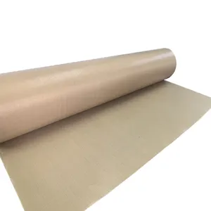 PTFE High Temperature Fiberglass Fabric Customized PTFE Coated Woven Fiberglass Fabric Cloth