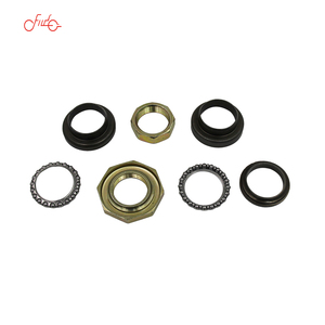 Kit <span class=keywords><strong>de</strong></span> Rodamientos <span class=keywords><strong>de</strong></span> Dirección para <span class=keywords><strong>Bicicleta</strong></span> <span class=keywords><strong>de</strong></span> Acero, Ocho Piezas, Piezas <span class=keywords><strong>de</strong></span> Conexión para Horquilla Delantera, Color Cobre, Repuesto - Product Image 3