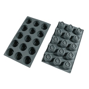 15-Cavity 3D Rose <b>Silicone</b> Mold Food Grade <b>Baking</b> Tool For Cake Decorating - Product Image 5