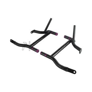 Ensemble de barres basculantes pour sacoche de selle avec curseurs Delrin en acier doux soudé TIG pour Harley Touring FLHT FLHX Road Glide Street Glide 2009-2024 - Product Image 1