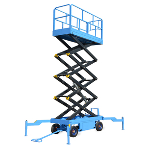 Plataforma Elevadora de Tijera Remolcable de 8m y 1500kg para Mantenimiento de Invernaderos, Venta Directa de Fábrica - Product Image 6
