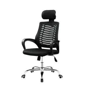 Precio barato Ofertas personalizadas Black Lift Silla de computadora cómoda Silla de personal de oficina