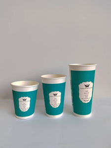 Bán buôn tùy chỉnh dùng một lần Cốc giấy cho uống lạnh in ấn cốc giấy cup của cà phê gà giấy bát - Product Image 6