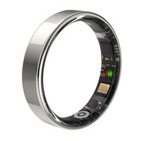 Bague connectée ultra-mince 2026 avec moniteur de fréquence cardiaque, d'oxygène sanguin et de pression artérielle pour le sport