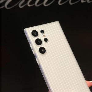 2024 nouvelle coque de téléphone de style bagage <span class=keywords><strong>valise</strong></span> à rayures en peau mate pour <span class=keywords><strong>samsung</strong></span> galaxy s24 ultra 23 plus - Product Image 2