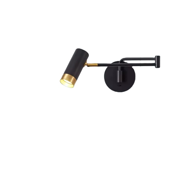 Nordic Led Retractable Wall Lamps Long Arm Adjustable Reading Wall Light Interior Home Decoration Bedside Bedroom Wall Lamp