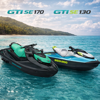 Moteur marin Bombardier Polytec BRP Sea-Doo 130 CV GTI SE 130 à aspiration naturelle avec système de refroidissement en circuit fermé