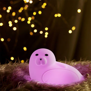 Newest <b>Kids</b> <b>Night</b> <b>Light</b> Multiple Color Sea lion Silicone Rechargeable Personalised LED Lucite <b>Night</b> <b>Lights</b> <b>for</b> <b>Kids</b> <b>for</b> Girls - Product Image 1